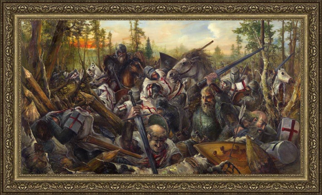 Dailininkas Pranas Daugintis. 2007 metai. Drobė, aliejus.