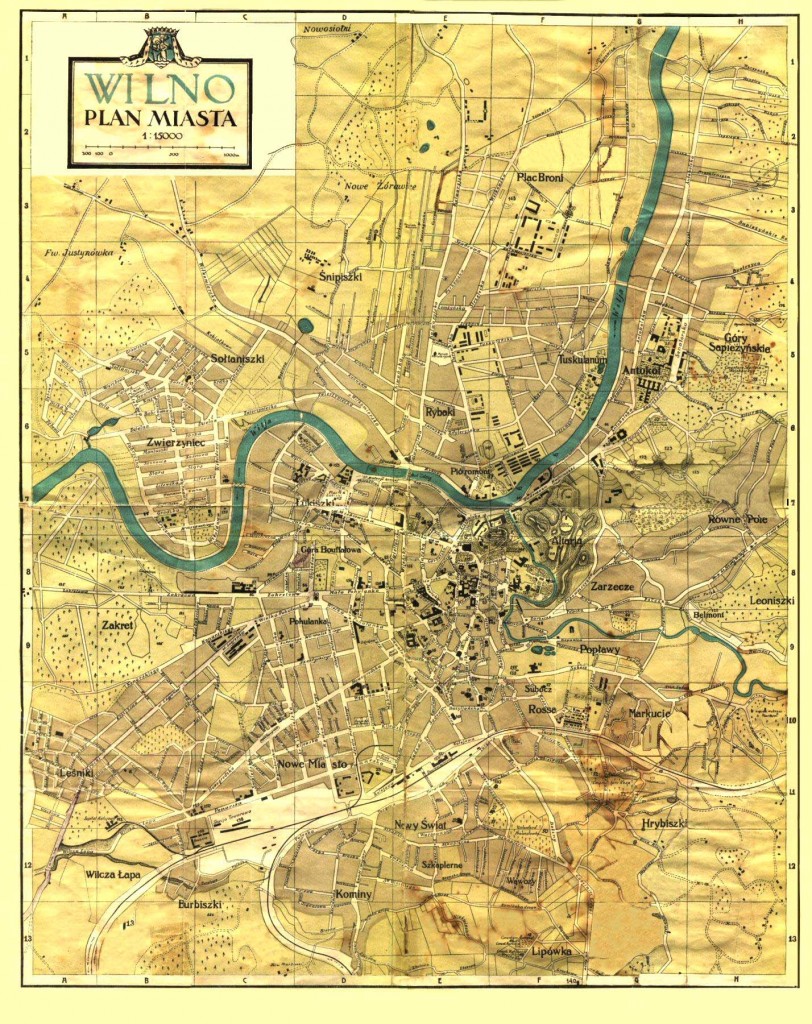 Plan m.Wilna