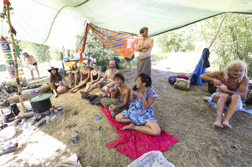 Luko Balandžio/15min.lt nuotr. / „Rainbow Gathering“