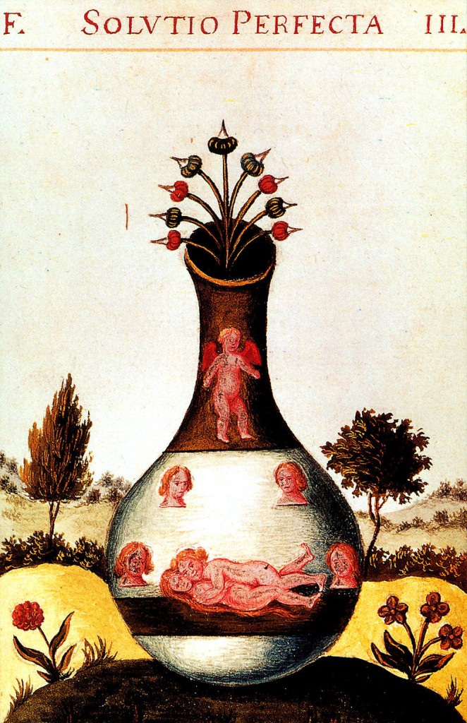 Homunkulas (Pretiosissimum Donum Dei 15th century.)(Brangiausia Dievo dovana, 15 a.)