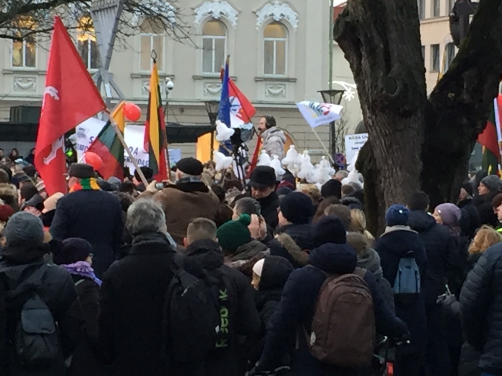 Nuotrauka baltai.lt, mokytojų streikas